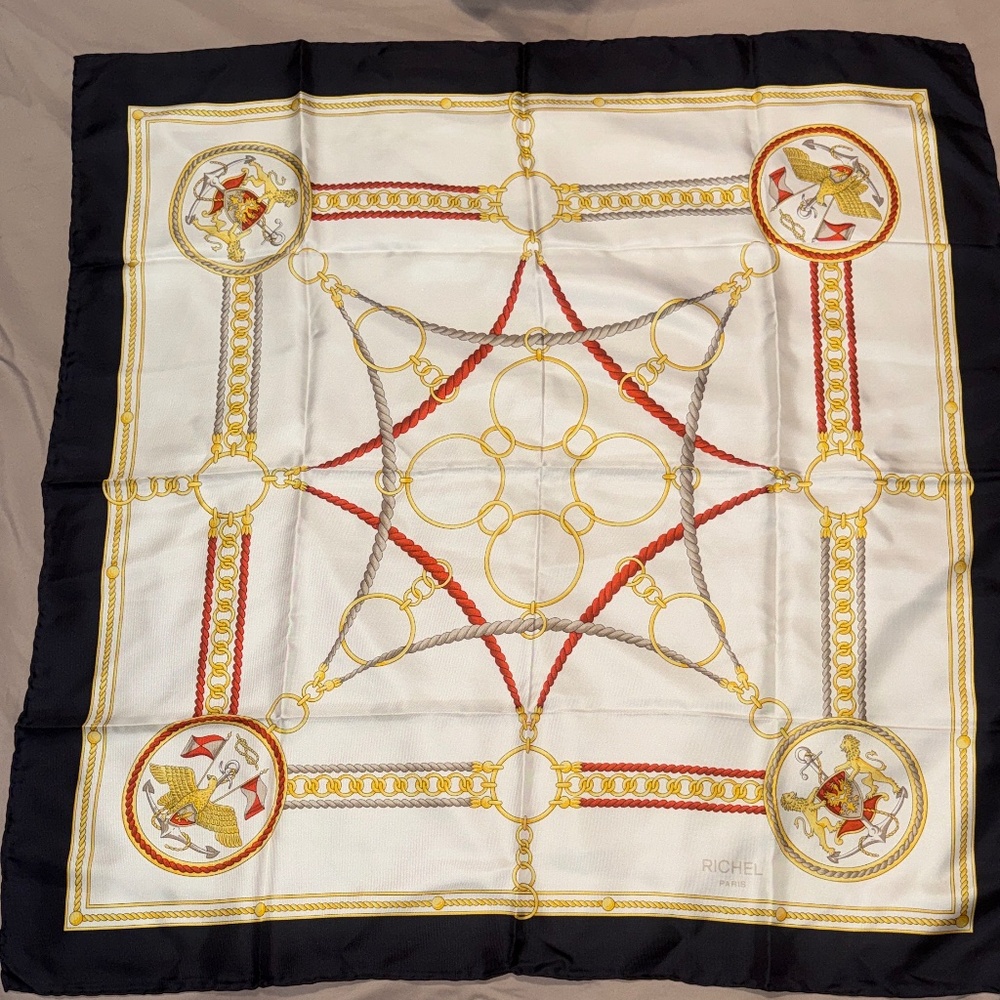 Richel Paris silk scarf